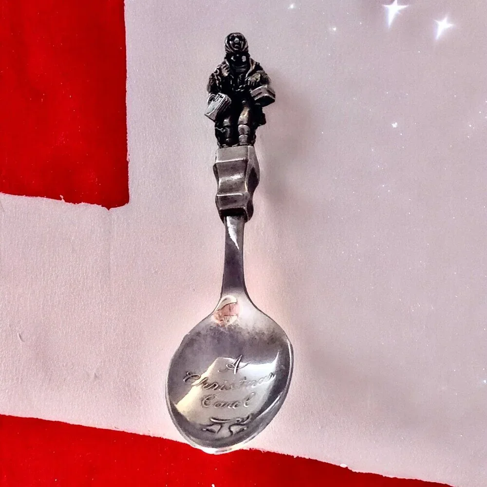 Reed & Barton Vintage A Christmas Carol Spoon 3rd Edition Marley's Ghost